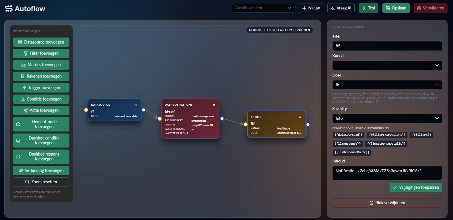 Autoflow referentiehub overzicht screenshot placeholder